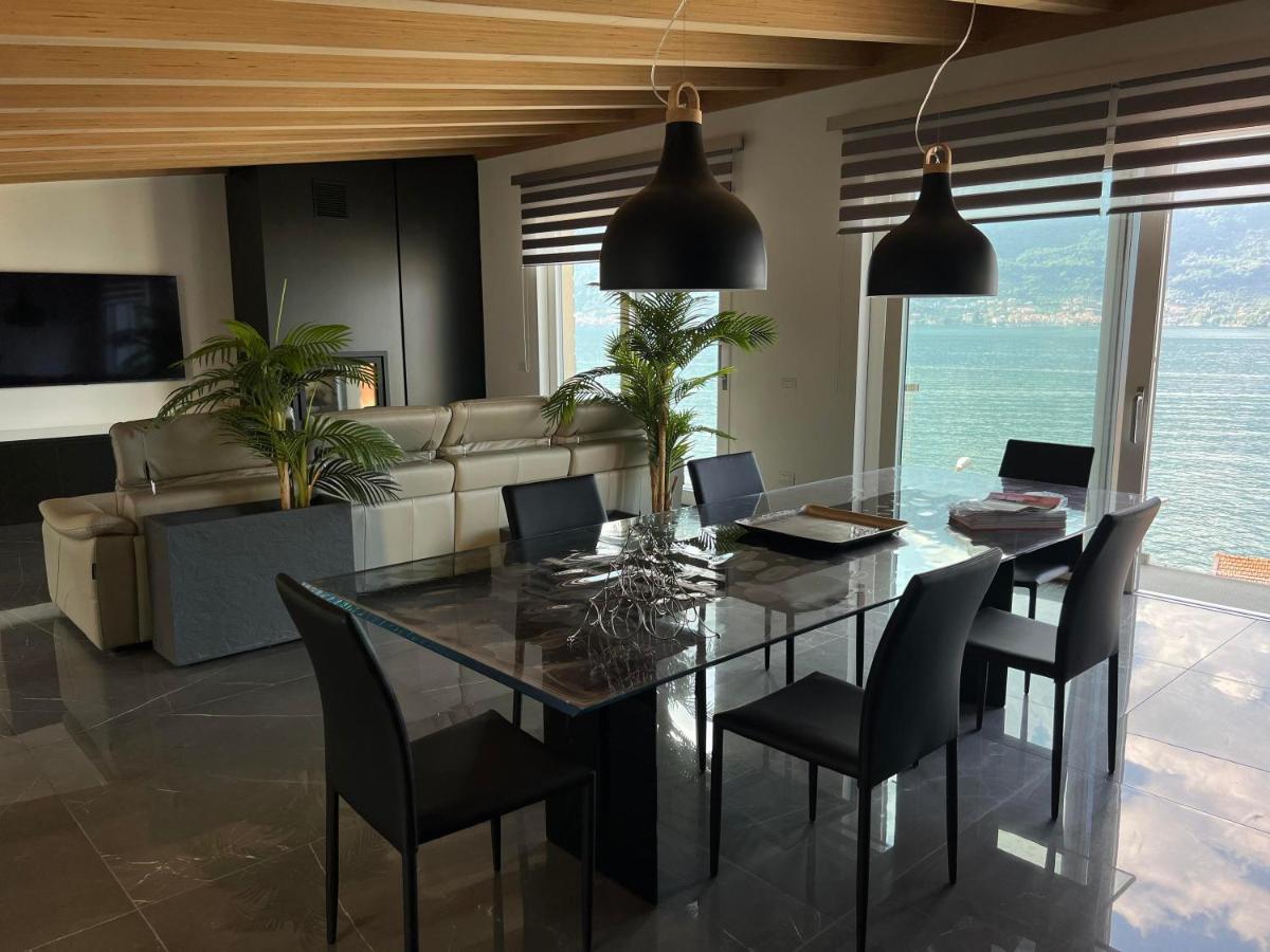 Luxury Lakefront Penthouse Леццено Екстер'єр фото
