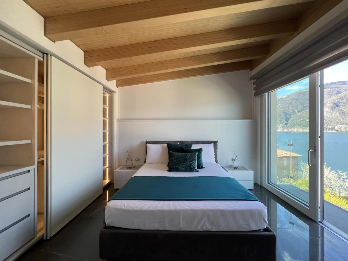 Luxury Lakefront Penthouse Леццено Екстер'єр фото